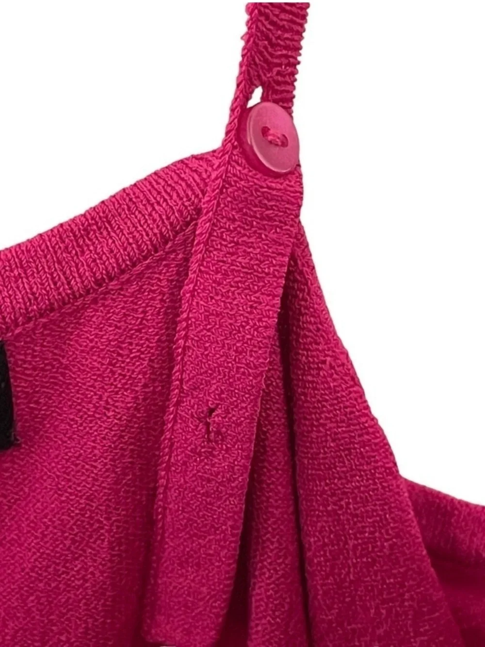 Express Y2K Hot Pink Knit Cami Cardigan Sweater Set Size Small